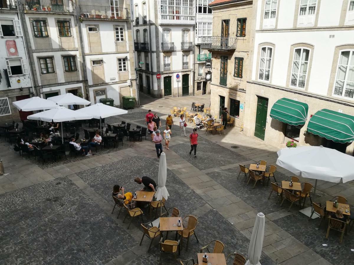 Pension Residencia Universitaria Rey Lägenhet Santiago de Compostela Exteriör bild